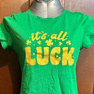 It's All Luck St.Patrick’s day T